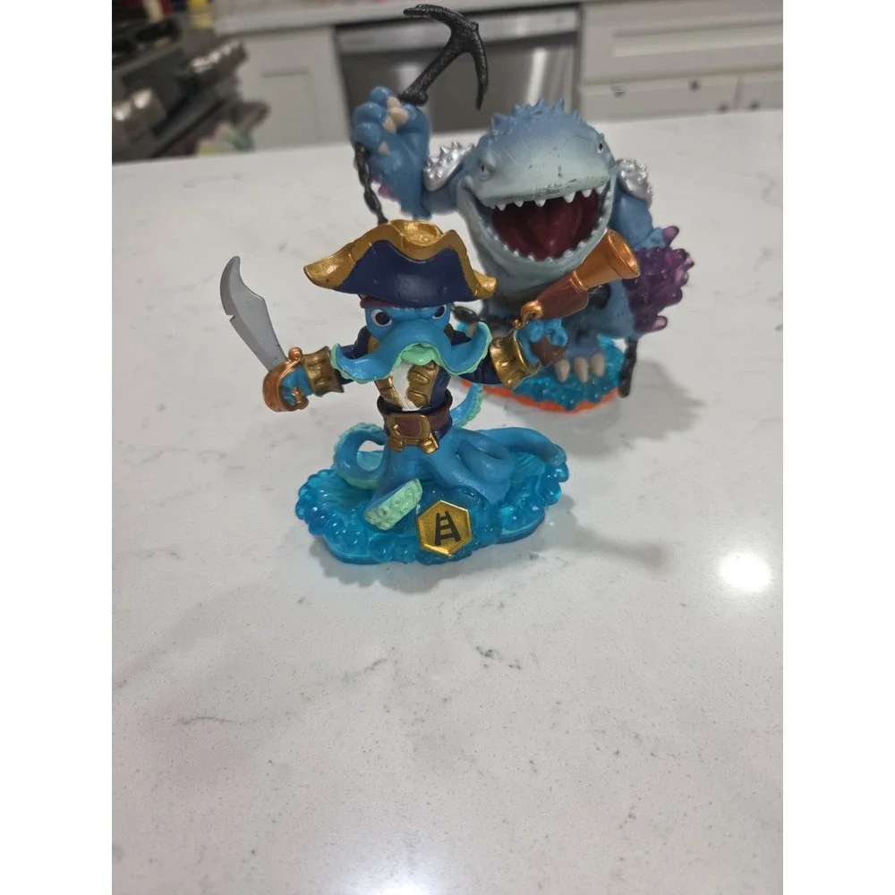 Skylanders Activision Lot Of 6 Water Element Character Figure
